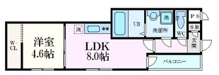 ＭＯＶＥ江波本町の物件間取画像